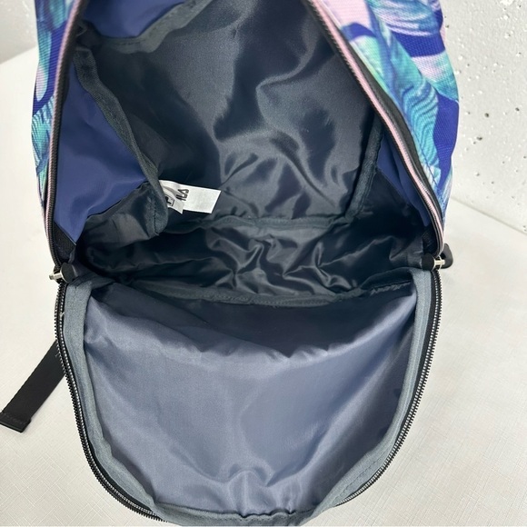 Fila Navy Blue and Pink Floral Backpack - Picture 16 of 16